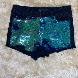 Sequins shorts